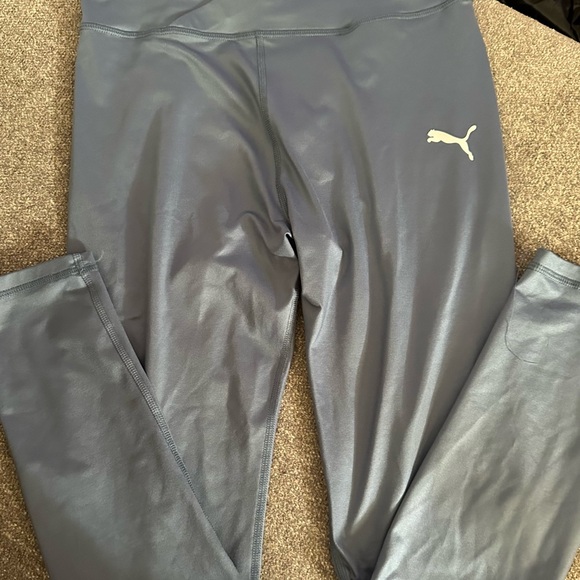 Puma grey leggings ladies small - Picture 1 of 2